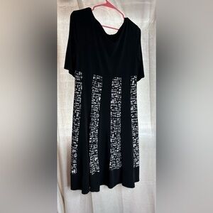 Connected Apparel Elegant Black Dress